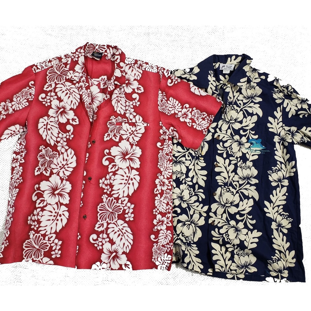 Hawaiian Shirt Mystery Reseller Box 5 lbs. M - XL
